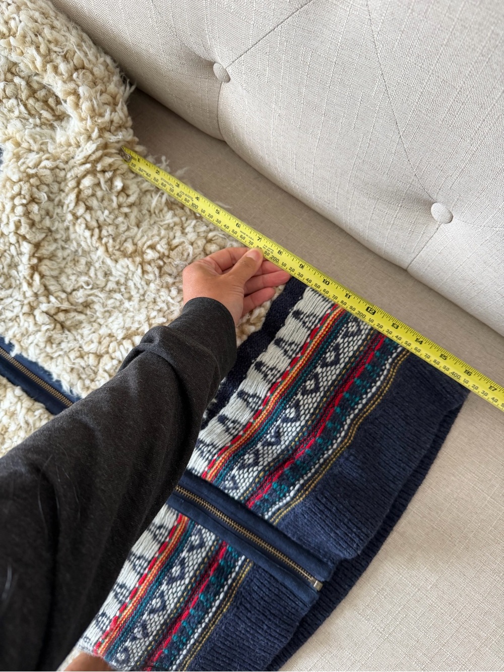 Anthropologie Pilcro Longline Sherpa Bomber Jacket - Picture 8 of 10